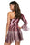Sherri Hill - 53284 Asymmetric Short Dress In Red and Pink