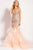 53396 Beaded Off-Shoulder Organza Mermaid Gown