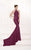 Tarik Ediz - Pearl Embellished Gown 92453 in Purple