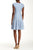 Taylor - Honeycomb Knit Dress 8040M in Blue