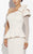Jolene Collection - 14005 Asymmetrical Bow Accented Dress In White