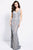 53811 Sleeveless Lace Sheath Dress