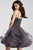 54414 Embellished Sweetheart A-Line Dress