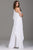 54787 Draped Asymmetric Jumpsuit
