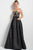 54820 Straight Strapless Evening Gown