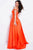 54970 Off Shoulder A-line Dress