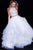 55232 Two-Piece Sleeveless Adorned Bodice Ballgown