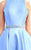Ieena Duggal - 55237I Sleeveless Crystal Beaded Belt A Line Gown