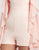 Ieena Duggal - 55259I Sleeveless Halter Neck Romper In Pink
