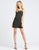 Ieena Duggal - 55260I Sleeveless Straight Neck Sheath Dress In Black