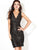 Sleeveless Cocktail Dress with Three Quarter Sleeve Jacket  5540