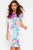 Jovani Irridiscent Paillette Cocktail Dress  55494 - 1 pc Blush In Size 2 Available in Neutral and Multi-Color