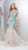 Colors Dress - 1343 Intricate Lace Illusion Mermaid Gown in Blue and Neutral