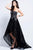 55733 Strapless Embellished High Low A-line Dress