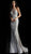 Jovani - 55813 Beaded Illusion Jewel Evening Gown In Nude