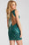 55842 Embellished Open Back Cocktail Dress