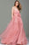 55906 Ruched Sweetheart A-line Dress