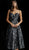 Jovani - 55952 Embellished Sweetheart A-Line Dress In Black