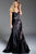 56024 Embroidered Strapless Fitted Mermaid Dress