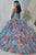 Tiffany Homecoming - 56272 Jeweled Sweetheart Organza Ballgown In Blue and Pink