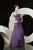 MNM Couture - 5690 Embellished Semi-Sweetheart Dress In Purple