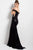 57024 Sequined Off-Shoulder Evening Gown