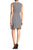 Adrianna Papell - AP1D100318 Diamond Pattern Knit Dress in Black and White