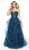 Blush by Alexia Designs - 5724 Beaded Sweetheart Tulle Ballgown In Green