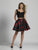 Dave & Johnny - A5733 Beaded Two Piece Cocktail Dress in Print