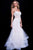 57428 Strapless Beaded Lace Sweetheart Mermaid Dress
