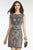 ALYCE PARIS BLACK LABEL -  DRESS IN GRAY PINK 5765