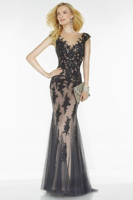 Alyce Paris Black Label - 5766 Dress in Graphite Blush