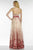 Alyce Paris Black Label - 5775 Dress in Claret Nude-Red