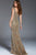 57791 Beaded Sweetheart Fitted Evening Gown