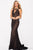 57815 Luscious Lace Backless Fitted Prom Dress