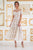 Tadashi Shoji - Lace Jewel A-Line Cocktail Dress In White
