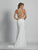 Dave & Johnny - A5790 High Neck Lace Applique Evening Gown in White