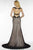 Alyce Paris Black Label - 5792 Long Dress In Black Blush