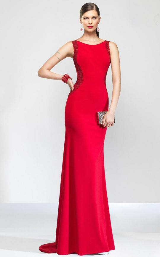 Alyce Paris Black Label - 5796 Long Dress In Red