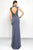 Alyce Paris Black Label - 5797 Long Dress In Charcoal