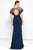 Alyce Paris Black Label - 5802 Long Dress In Navy