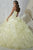 Tiffany Homecoming - 56267 Beaded Sweetheart Ruffled Ballgown In Yellow