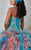 Tiffany Homecoming - 56272 Jeweled Sweetheart Organza Ballgown In Blue and Pink