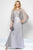 Alyce Paris Black Label - 5806 Long Dress In Silver