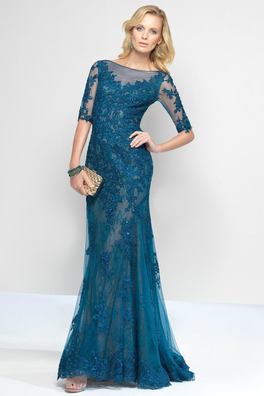 Alyce Paris Black Label - 5811 Dress In Peacock
