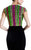 Johnathan Kayne - 581 Multi-Colored Beaded Contrast Long Gown  in Black and Multi-Color