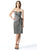 2841 Dress in Charcoal Gray