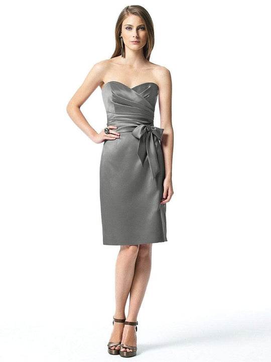2841 Dress in Charcoal Gray