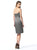 2841 Dress in Charcoal Gray