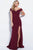 58576 Off Shoulder Sheath Dress